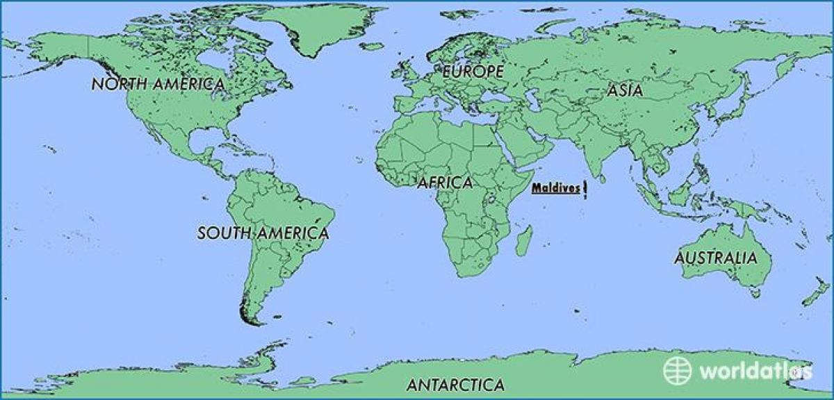 χάρτης μαλδίβες γειτονικές χώρες