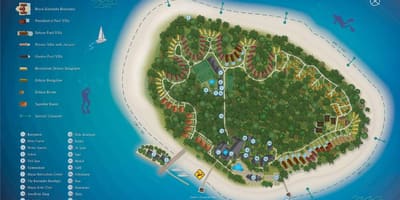 Kurumba maldives resort χάρτης